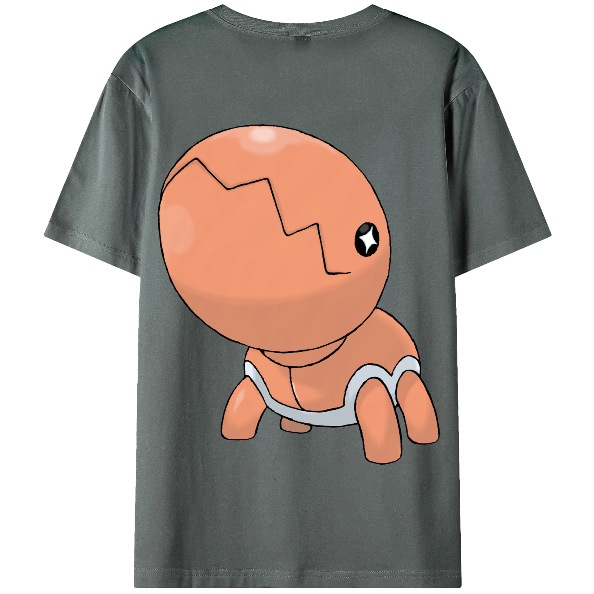 （画像用） ポケットモンスター Pokémon 綿100％半袖Tシャツ（背面プリント）